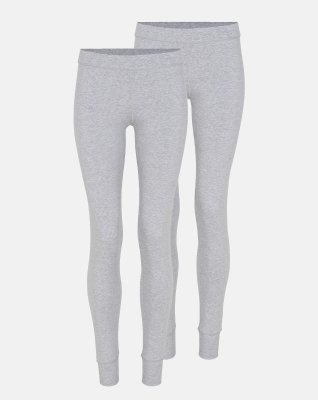 Leggings 2-pak | Bambusviskose | Grå -JBS of Denmark Women