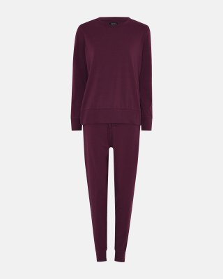 Nattøj | bambus | bordeaux