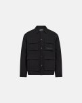Overshirt | Sort -Resteröds