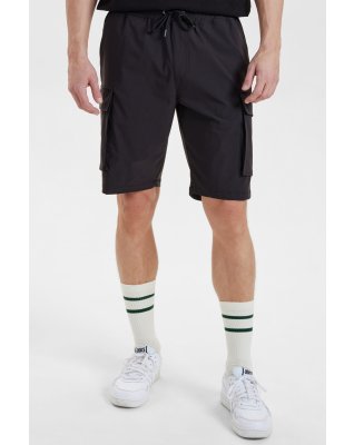 Cargo shorts "lightweight" | Polyamid | Sort -Resteröds