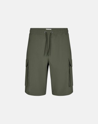 Cargo shorts "lightweight" | Polyamid | Grøn -Resteröds