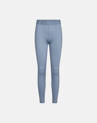 Leggings "logo" | Polyester | Blå -Hype the Detail