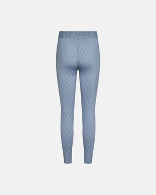 Leggings "logo" | Polyester | Blå