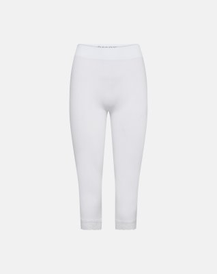 3/4 leggings | Seamless  | Hvid -Decoy