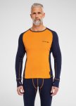 Langærmet undertrøje | 100% merino uld | orange -Dovre