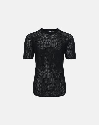 Netundertrøje t-shirt | 100% merino uld | sort -Dovre