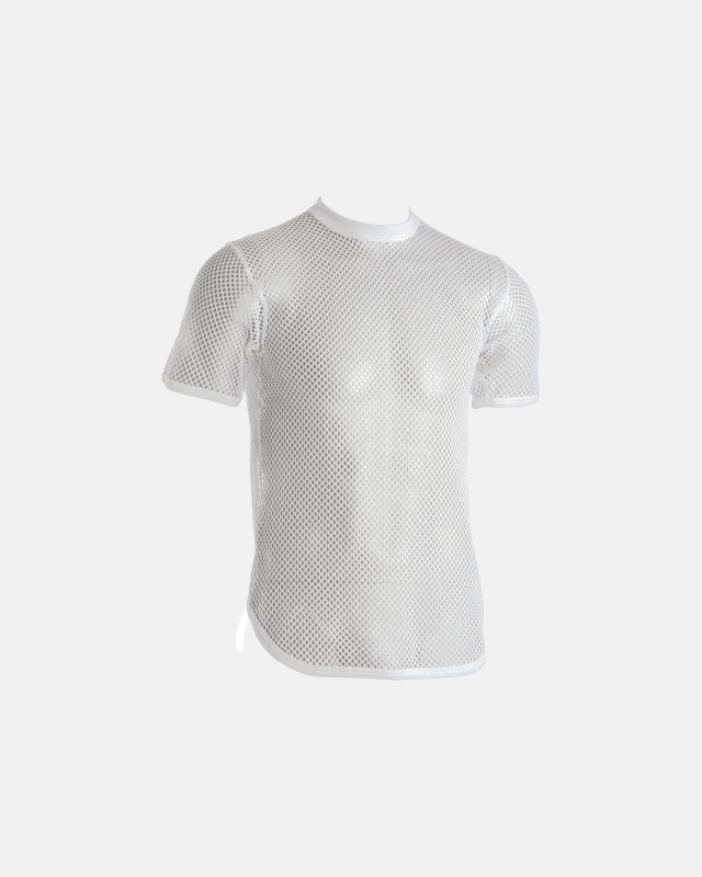 T-shirt mesh | 100% økologisk bomuld | hvid