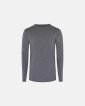 Langærmet undertrøje | 100% knitted merino uld | grå melange - Dovre