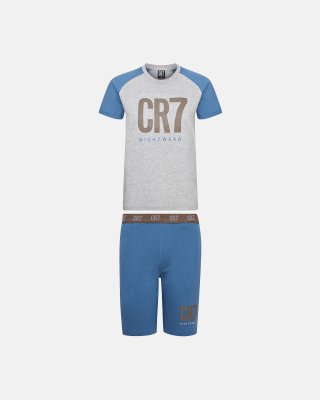 Pyjamas m. shorts "Kids" | 100% bomuld | Multifarvet