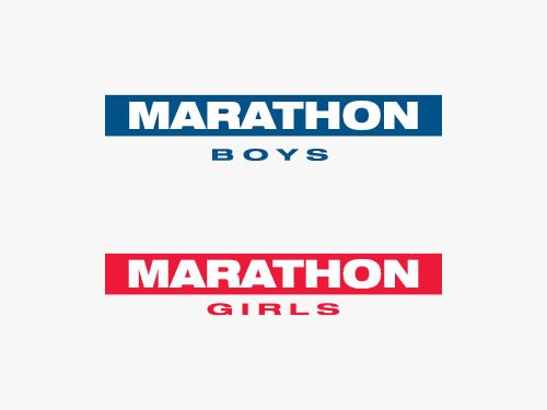 Marathon Kids Undertøj - Logo fra Marathon Girls og Marathon Boys