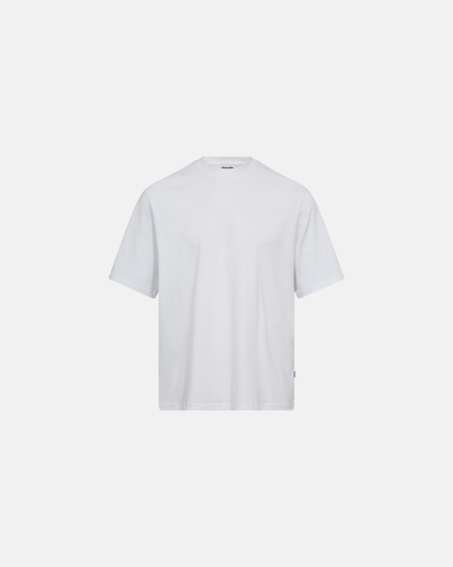Mid sleeve t-shirt | GOTS bomuld | hvid