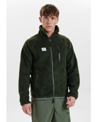 Fleece jakke | 100% recycled polyester | Grøn -Resteröds