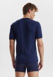"Wool" t-shirt | 100% merino uld | navy -JBS
