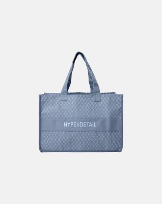 Tote bag "logo" | 100% bomuld | Lys blå -Hype the Detail