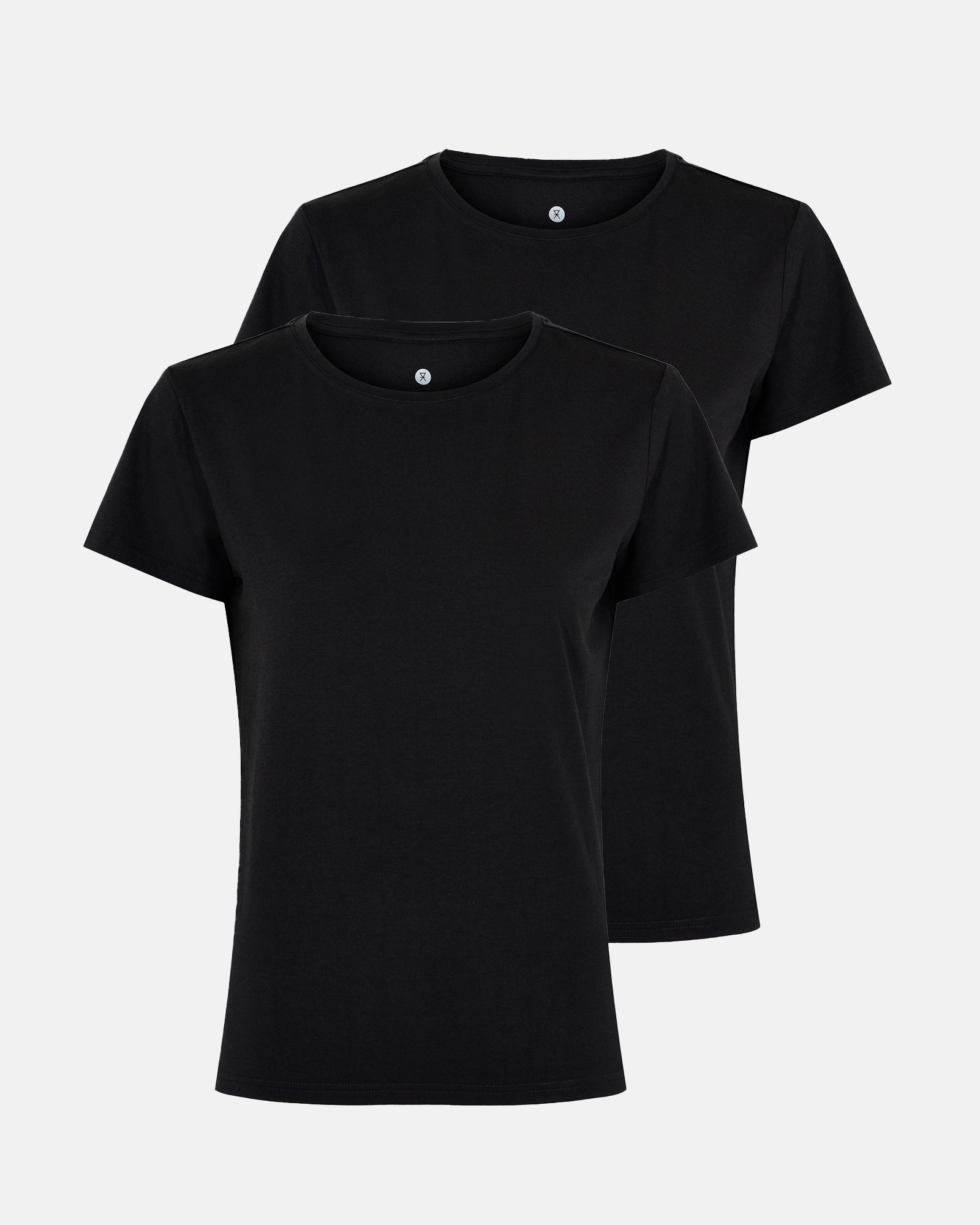 T-shirt 2-pak | Bambusviskose | Sort -JBS of Denmark Women