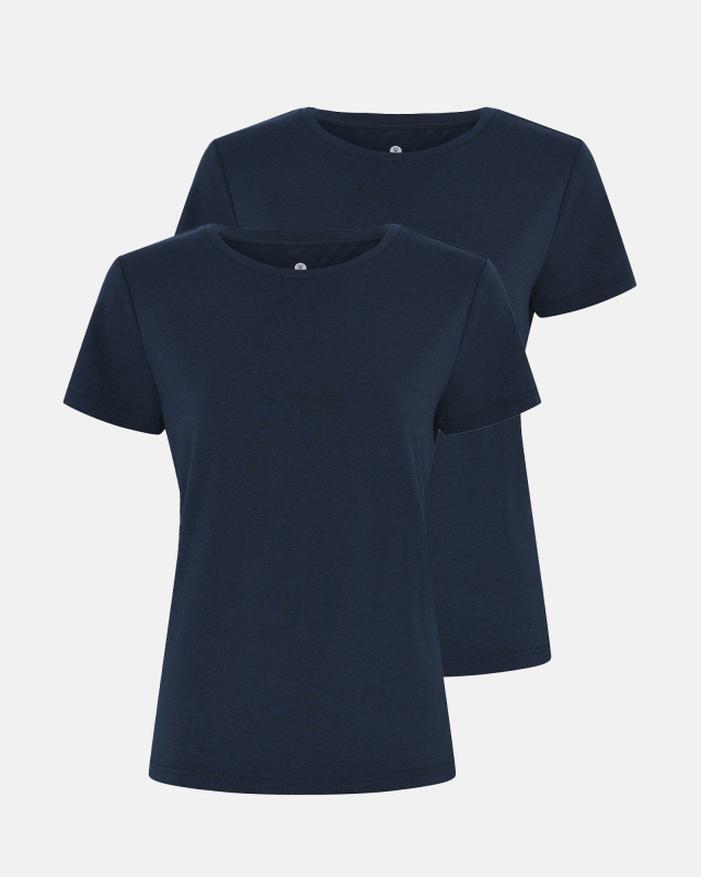T-shirt 2-pak | Bambusviskose | Navy