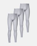 Long johns "original" 3-pak | 100% bomuld | Grå -JBS