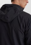 Windbreaker jakke | 100% recycled nylon | sort -Resteröds