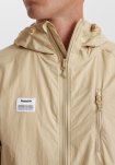 Windbreaker jakke | 100% recycled nylon | beige -Resteröds