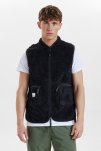 "Original" fleece vest | recycled polyester | sort -Resteröds