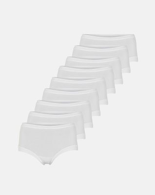 Maxi brief 9-pak | Bambusviskose | Hvid -JBS of Denmark Women