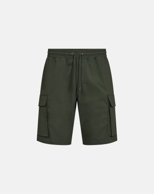 Cargo shorts "lightweight" | Polyamid | Grøn -Resteröds