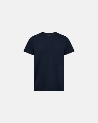 T-shirt o-neck | bambusviskose | navy -Dovre