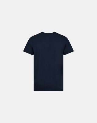 T-shirt o-neck | bambusviskose | navy -Dovre