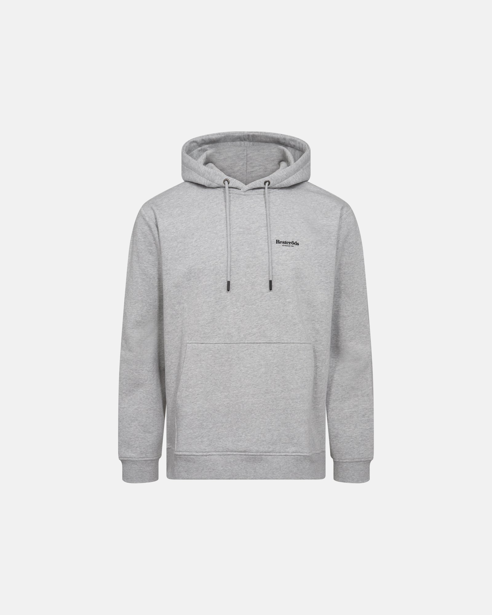 Hoodie | Bomuld | Lys grå -Resteröds Hoodie | Bomuld | Lys grå -Resteröds