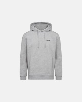 Hoodie | Bomuld | Lys grå