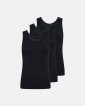 Tanktop 3-pak | Økologisk bambusviskose | Sort - JBS of Denmark Women