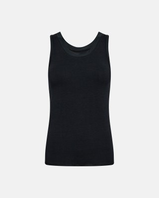 Tanktop 3-pak | Økologisk bambusviskose | Sort