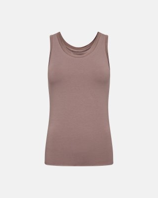 Tanktop 3-pak | Økologisk bambusviskose | Rose
