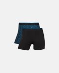 Tights 2-pak | Bomuld | Multifarvet -Claudio