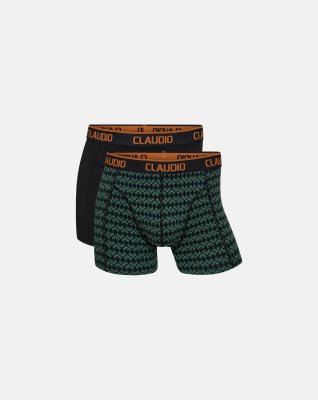 Tights 2-pak | Bomuld | Orange -Claudio