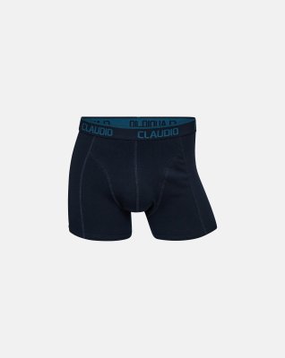 Tights 2-pak | Bomuld | Blå -Claudio
