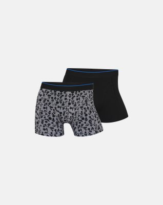 Tights 2-pak | Bomuld | Multifarvet -Claudio