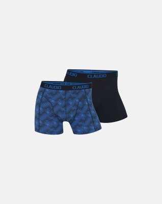 Tights 2-pak | Bomuld | Multifarvet -Claudio