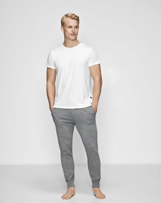 T-shirt o-hals | bambus | hvid -JBS of Denmark Men