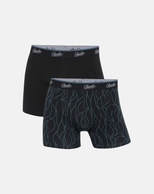 Tights 2-pak | Bomuld | Multifarvet -Claudio