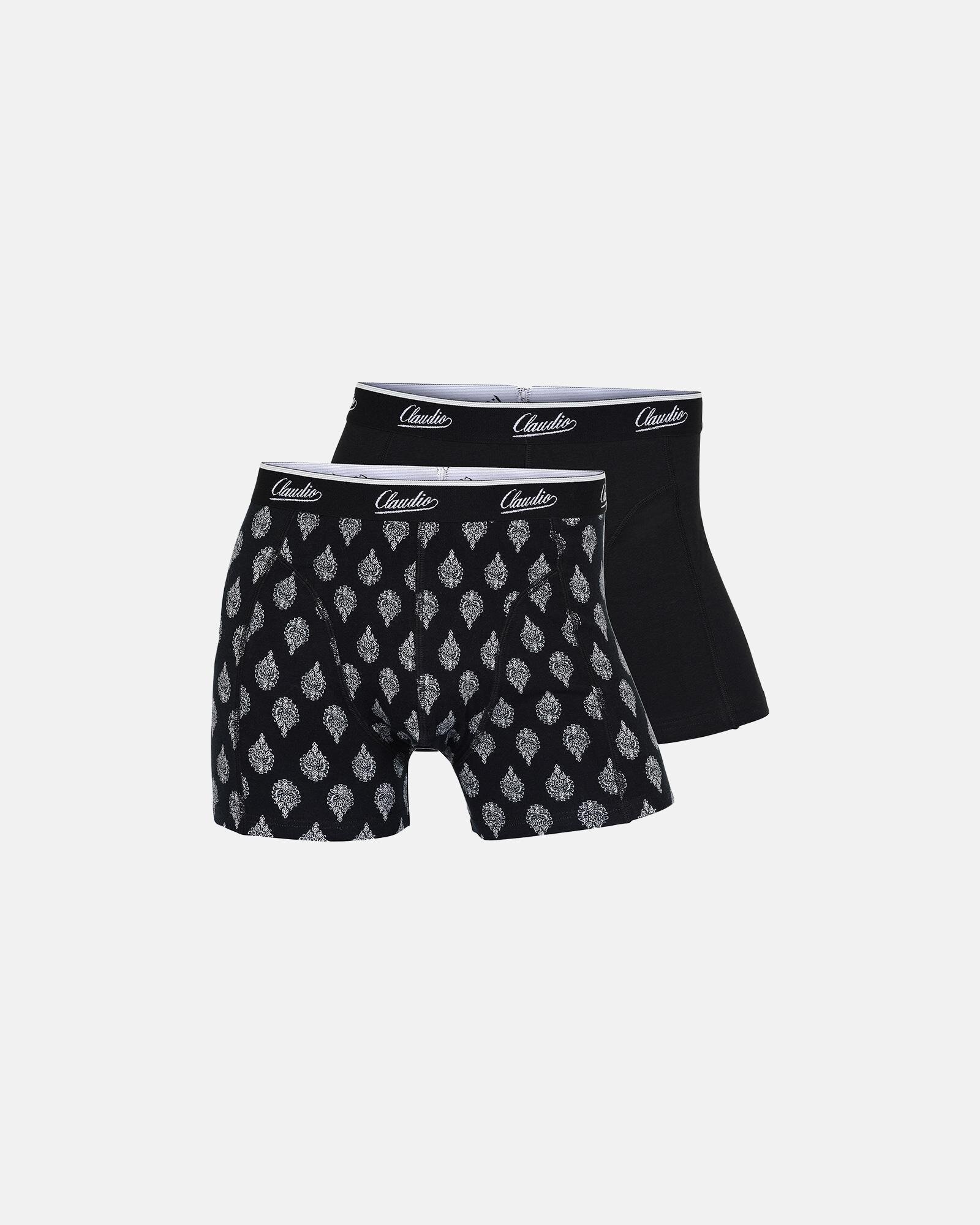 Tights 2-pak | Bomuld | Multifarvet -Claudio