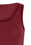 Tanktop 2-pak | 100% merino uld | Rød -Dovre Women