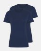 T-shirt 2-pak | 100% merino uld | Navy - Dovre Women