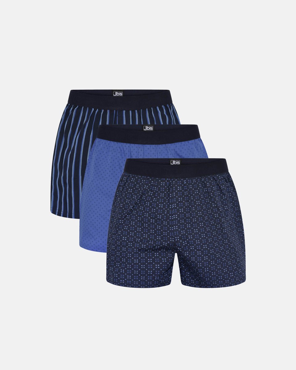 JBS Boxershorts 3-pak | 100% bomuld | Multifarvet - S