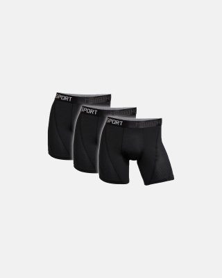 Tights "sport" 3-pak | Mikrofiber | Sort