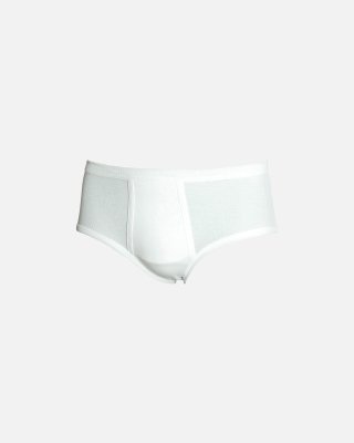 Briefs m. gylp "classic" | 100% bomuld | Hvid