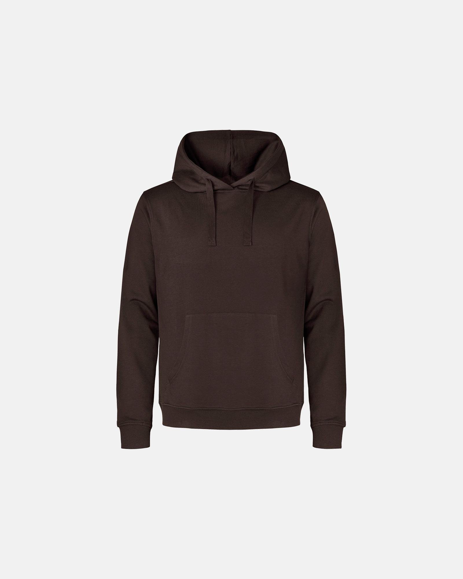 Hoodie | Bambusviskose | Brun -Resteröds