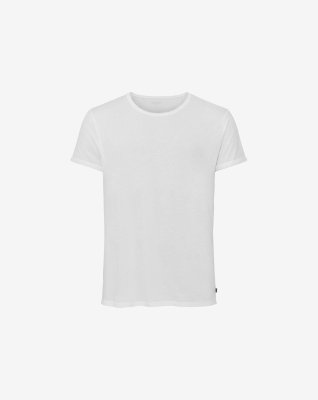 T-shirt "jimmy solid" | 100% bomuld | Hvid -Resteröds