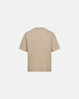 T-shirt "mid sleeve" | 100% økologisk bomuld | Sand -Resteröds