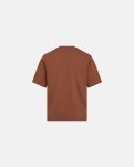 Mid sleeve t-shirt | GOTS bomuld | brun -Resteröds